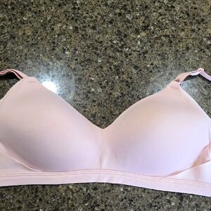 Seamless,M, Pale Pink Bra By WARNERS